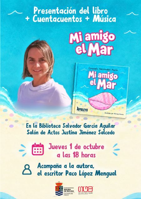Consuelo Hernández presenta su libro Mi amigo el Mar el jueves 1 de octubre en Molina de Segura - 3, Foto 3
