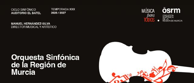 Regresa a El Batel el ciclo de conciertos de la Orquesta Sinfónica de la Región de Murcia con destacados directores y solistas - 4, Foto 4