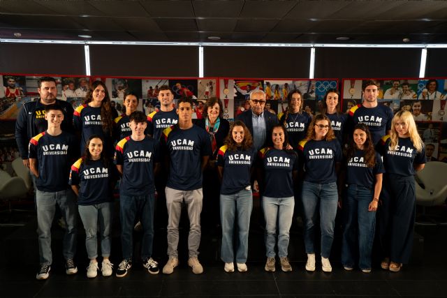 El COE y la UCAM presentan a 15 nuevos deportistas que se unen a esta potente alianza