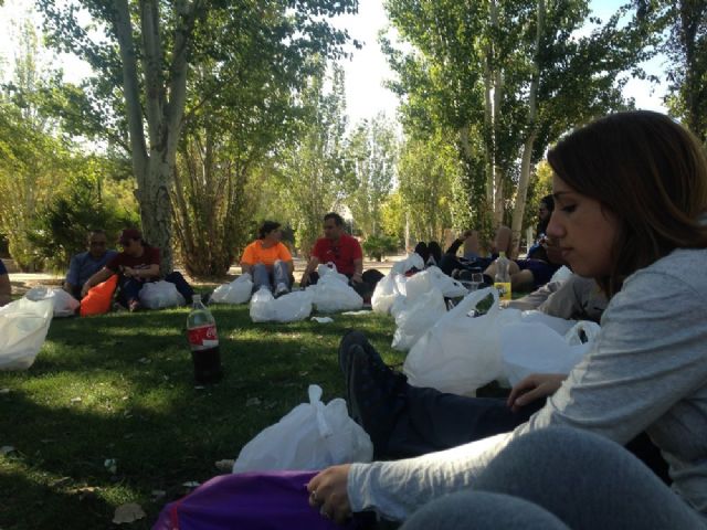 Unos 40 jóvenes de diferentes parroquias y realidades peregrinan a Caravaca - 1, Foto 1