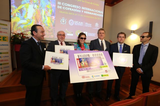 El 12 de noviembre, el sorteo de la ONCE estará dedicado al Congreso Internacional de Cofradías - 1, Foto 1