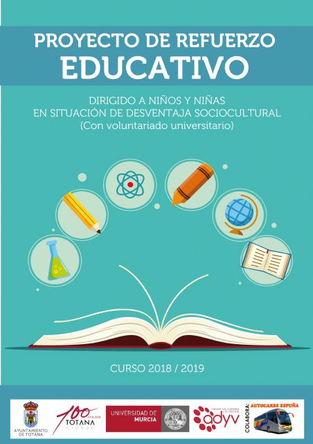 La Concejalía de Juventud oferta los proyectos de voluntariado universitario sobre refuerzo educativo y en programas de intervención social