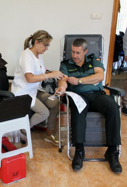 La Guardia Civil colabora altruistamente en la campaña de donación de sangre en Murcia un año más - 3, Foto 3