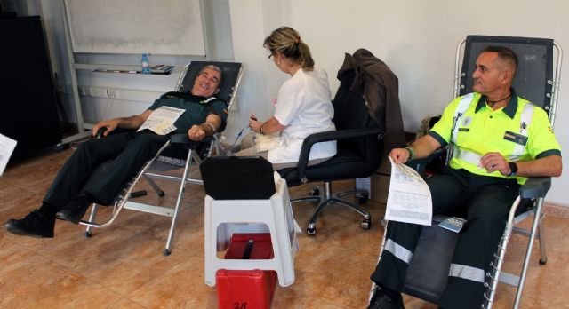 La Guardia Civil colabora altruistamente en la campaña de donación de sangre en Murcia un año más - 4, Foto 4