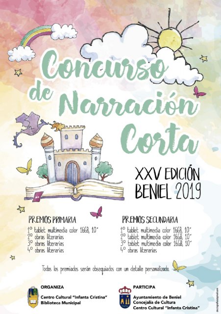 Convocado el XXV Concurso de Narración Corta Beniel - 1, Foto 1