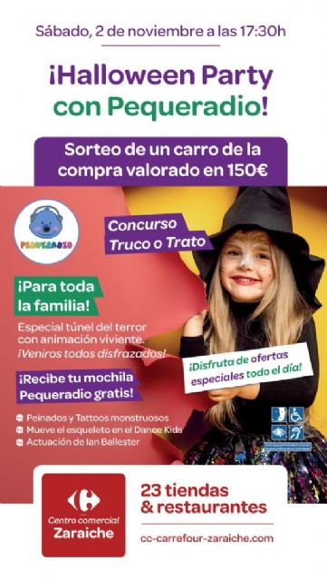 El centro comercial Zaraiche celebra Halloween de la mano de Pequeradio - 1, Foto 1