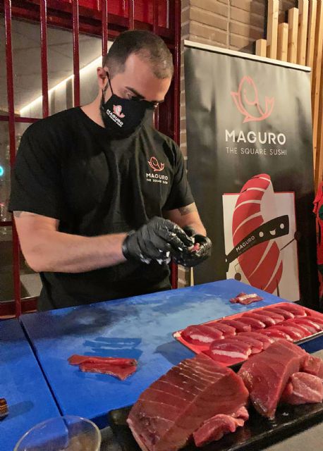 Tasukete, la iniciativa solidaria de Maguro The Square Sushi, ya ayuda a ABAMUR - 1, Foto 1