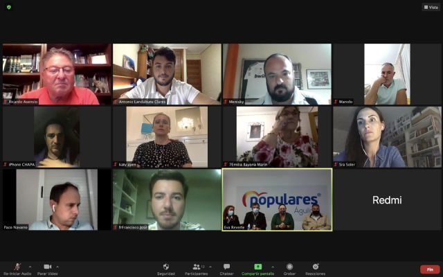 El Partido Popular de Águilas celebra el primer encuentro de la Gestora y el nuevo Comité Ejecutivo - 1, Foto 1