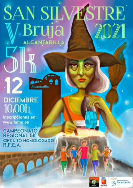 V San Silvestre Bruja Alcantarilla - Cto. Regional 5K en Ruta 2021 - 1, Foto 1
