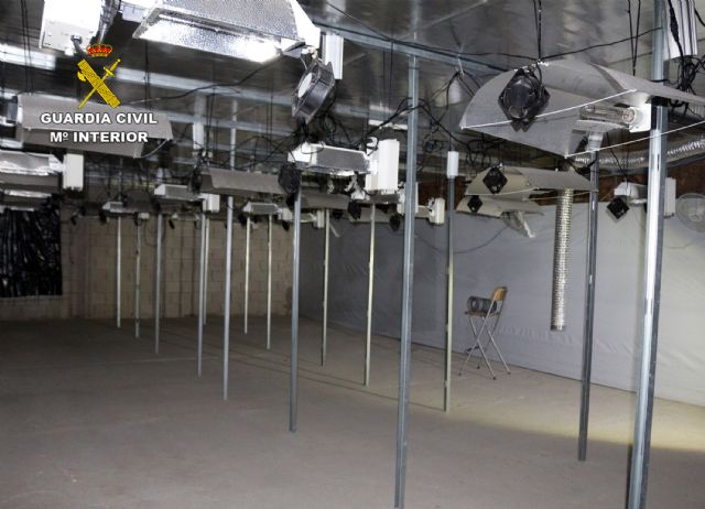 La Guardia Civil desmantela dos invernaderos clandestinos con 1.500 plantas de marihuana - 1, Foto 1