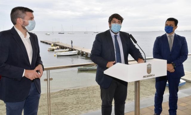 López Miras anuncia el inicio de los trabajos para la recuperación de la Encañizada del Ventorrillo como sistema tradicional de pesca del Mar Menor - 2, Foto 2