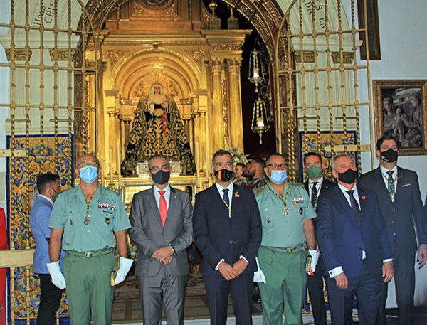 El Honorable Cuerpo de la Legión visitó a la hermandad de la Soledad - 5, Foto 5