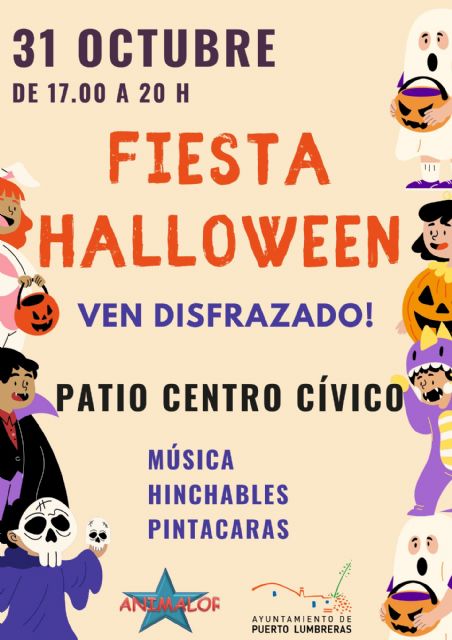 Halloween continúa en Puerto Lumbreras con una fiesta infantil para los más pequeños - 1, Foto 1