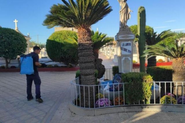 El Ayuntamiento refuerza el control de mosquitos en los cementerios de Cartagena para el Día de Todos los Santos - 1, Foto 1