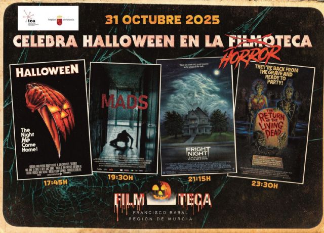La Filmoteca regional celebra su tradicional maratón de Halloween con cuatro películas - 1, Foto 1