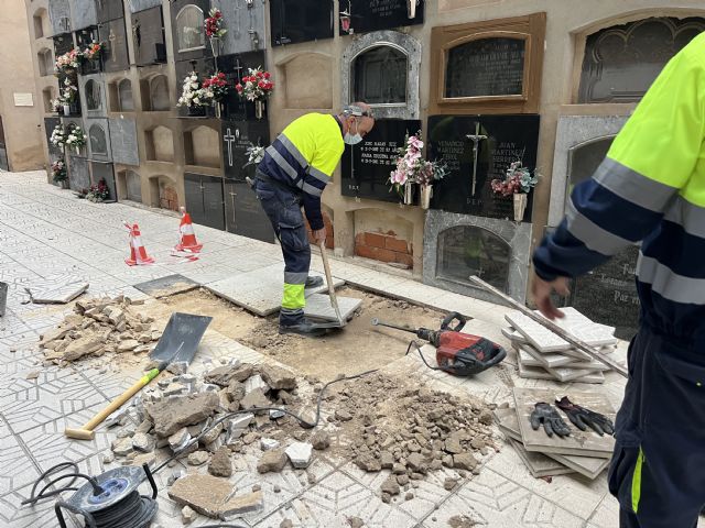 El Cementerio Municipal se prepara para recibir a cientos de jumillanos por Todos los Santos - 4, Foto 4