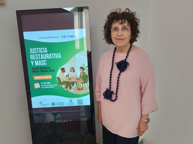 La asistencia de Servicio Sociales de Puerto Lumbreras presente en las Jornadas 'Justicia Restaurativa y MASC: nuevos horizontes para el Trabajo Social' de Sevilla - 2, Foto 2
