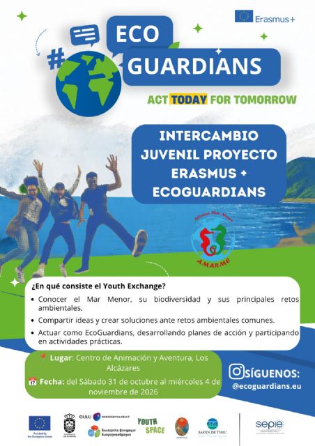 Los Alc�zares se convierte en capital juvenil medioambiental de Europa con el encuentro internacional EcoGuardians