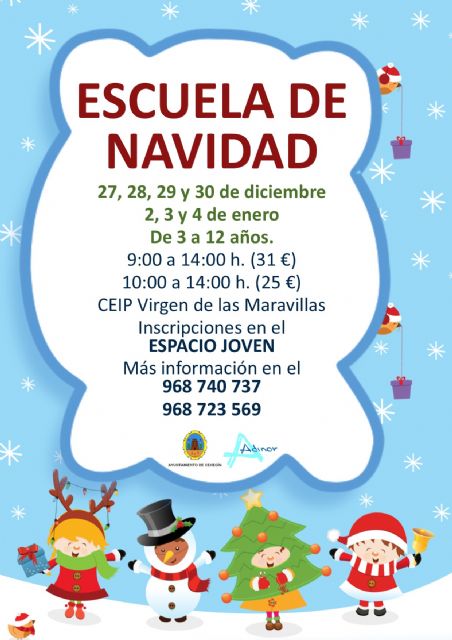 La Escuela de Navidad 2016, para niños de 3 a 12 años, ya tiene abierto su plazo de inscripción - 1, Foto 1