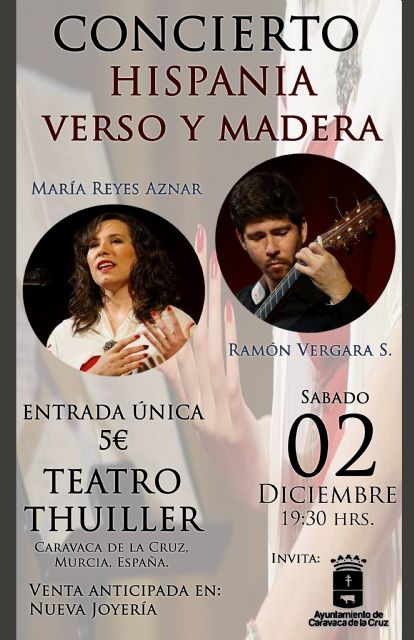 El dúo 'Hispania: verso y madera' ofrece un recital poético-musical centrado en la mística de San Juan de la Cruz y Santa Teresa - 1, Foto 1