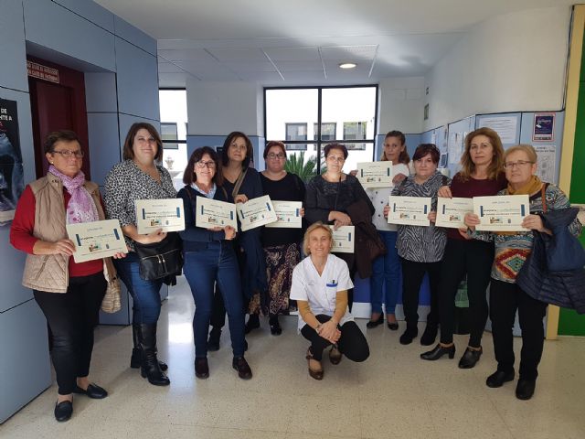Finaliza el taller de apoyo a cuidadores del Centro de Salud de Las Torres de Cotillas - 1, Foto 1