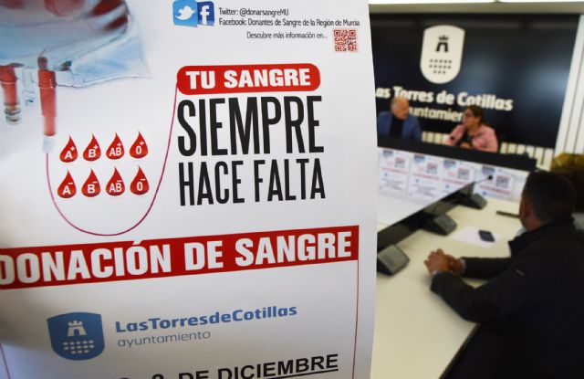 El Ayuntamiento de Las Torres de Cotillas se vuelca con la donación de sangre - 1, Foto 1
