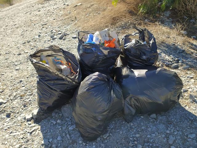Actividades medioambientales en La Aljorra, Cartagena, por el día del árbol autóctono - 1, Foto 1