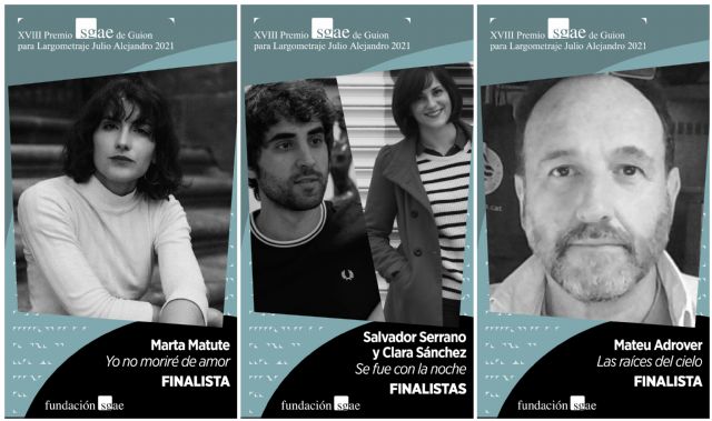 La Fundación SGAE anuncia los finalistas del XVIII Premio SGAE de Guion para Largometraje Julio Alejandro 2021 - 1, Foto 1