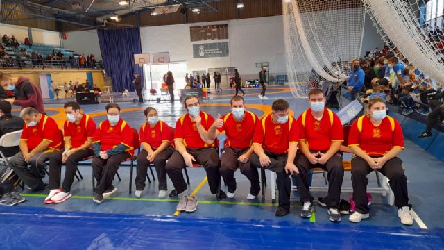 El equipo de AIDEMAR Deportes campeón de España del I Cto. España de Parawrestling, en la especialidad de speciel PW - 3, Foto 3