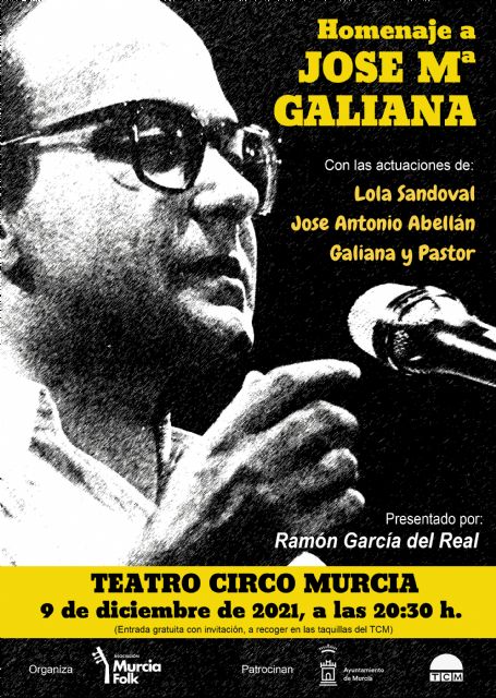 Murcia rendirá homenaje a José María Galiana el próximo 9 de diciembre - 3, Foto 3