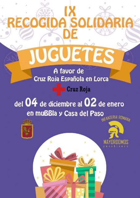 El Paso Blanco recoge juguetes y material escolar a favor de Cruz Roja un año más - 1, Foto 1