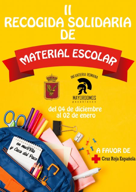 El Paso Blanco recoge juguetes y material escolar a favor de Cruz Roja un año más - 2, Foto 2