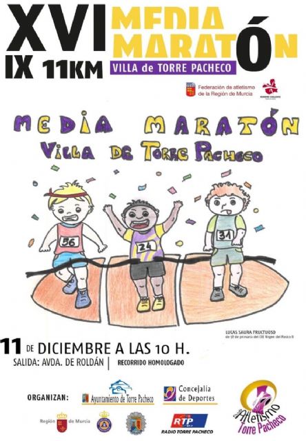 Últimos días para la inscripción en la Media Maratón y 11K “Villa de Torre Pacheco” - 3, Foto 3