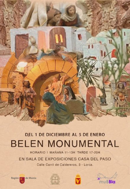 El Paso Blanco inaugura su Belén Monumental 2022 - 1, Foto 1