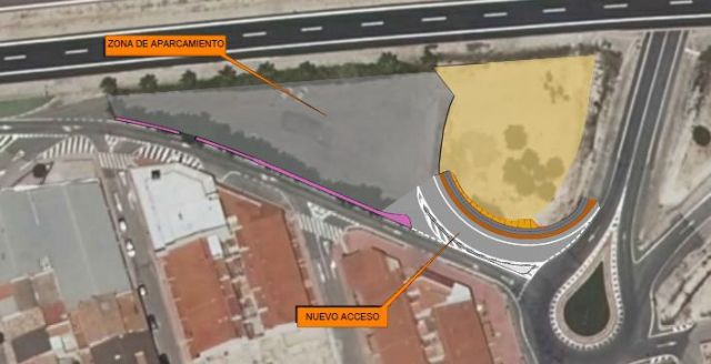 Obras de mejora del aparcamiento público situado junto a la salida 41 de la autovía - 1, Foto 1