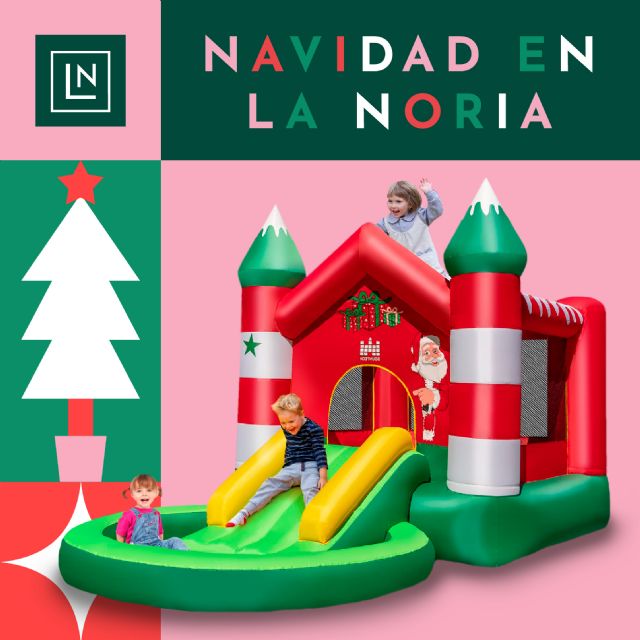 Castillos hinchables, máquinas vintage y visitas de Papá Noel y Reyes Magos, en la Navidad de La Noria Outlet - 2, Foto 2