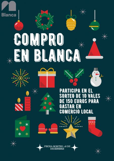 El Ayuntamiento de Blanca pone en marcha la campaña 'Compro en Blanca' para incentivar las ventas en el comercio local - 1, Foto 1