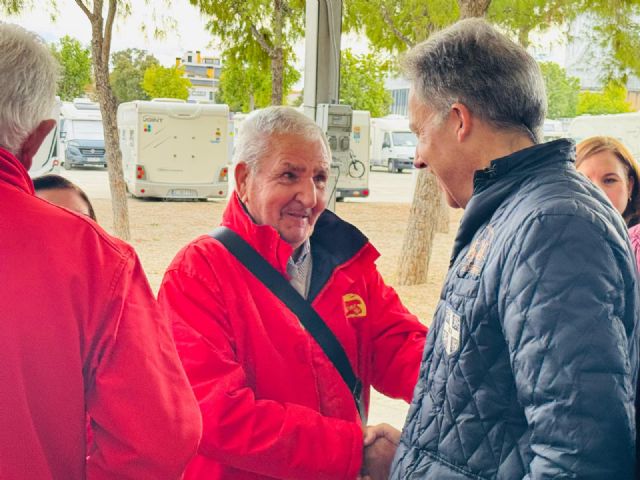 Lorca dedica su área de autocaravanas a Juan Rafael Miñarro López, expresidente de la Asociación Autocaravanista de la Región de Murcia - 1, Foto 1