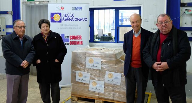 Rotary Club Murcia Universidad dona a la Fundación Jesús Abandonado más de 300 kilos de carne, pescado y marisco - 1, Foto 1
