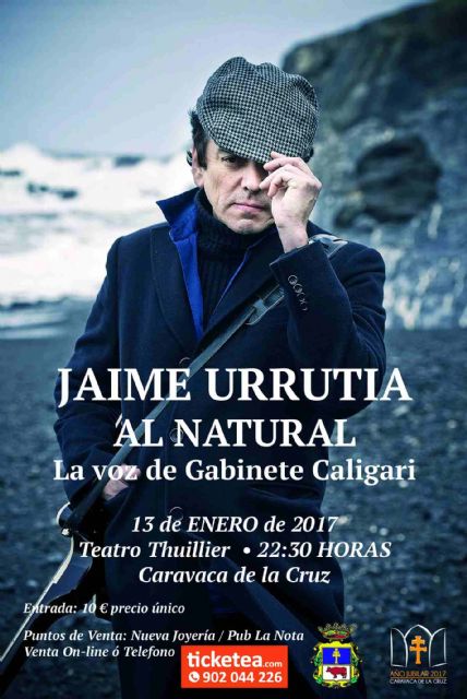 Jaime Urrutia, voz de 'Gabinete Caligari', actúa en 13 de enero en el teatro Thuillier de Caravaca - 3, Foto 3