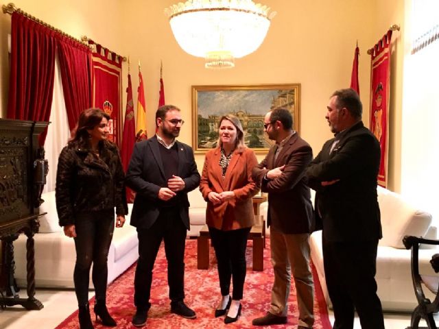 El alcalde de Lorca recibe a la consejera de Agricultura, Ganadería y Pesca del Gobierno canario - 1, Foto 1