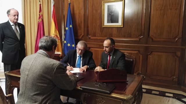 La Asamblea y la UPCT firman el acuerdo para prorrogar la estancia de la Universidad en la residencia Alberto Colao hasta diciembre de 2022 - 1, Foto 1