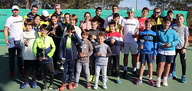 Más de 140 alumnos en el campus de invierno de la escuela yecla club de tenis. - 1, Foto 1