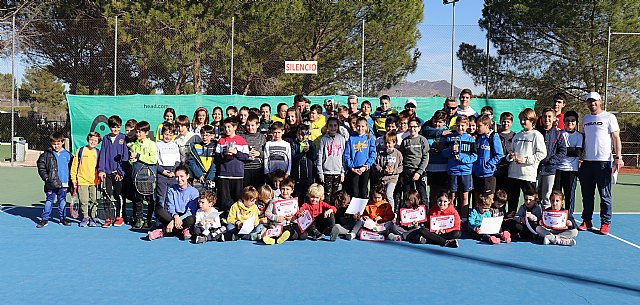 Más de 140 alumnos en el campus de invierno de la escuela yecla club de tenis. - 2, Foto 2