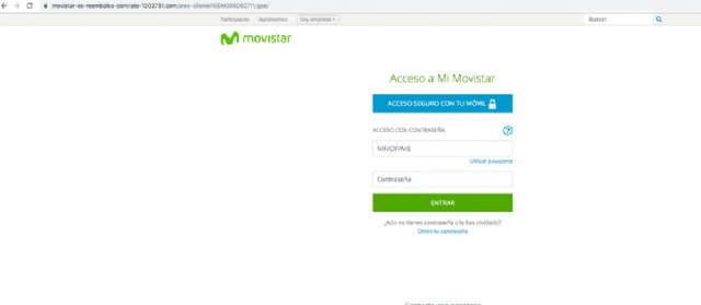 Movistar alerta de una nuevo campaña de phishing contra sus clientes - 2, Foto 2