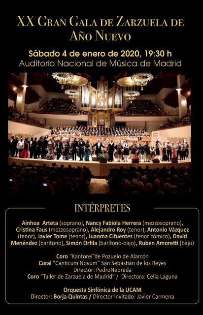 La Sinfónica de la UCAM actúa este sábado en el Auditorio Nacional de Madrid - 1, Foto 1