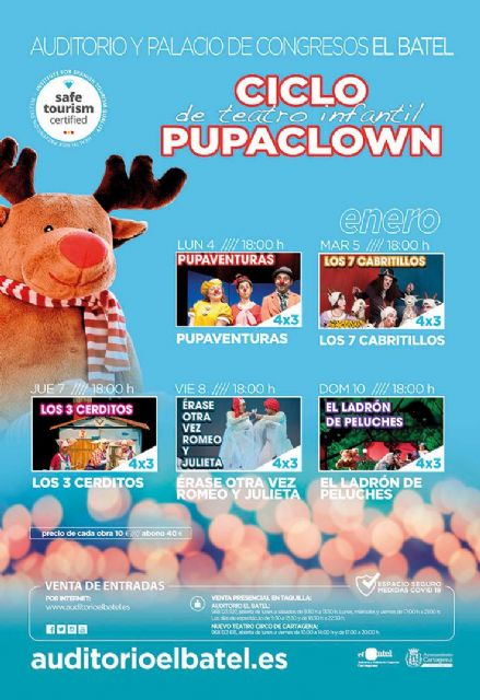 'Pupaclown' busca la sonrisa de los pequeños en el Auditorio El Batel - 1, Foto 1