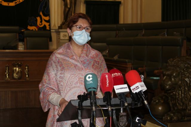 Rueda de prensa de la alcaldesa de Jumilla sobre la Covid-19 - 1, Foto 1