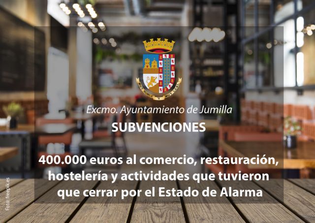 Publicado listado definitivo de subvenciones al comercio, restauración, hostelería y otras actividades - 1, Foto 1
