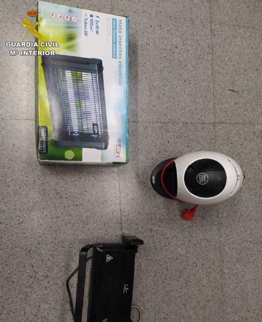 La Guardia Civil investiga a tres menores por la comisión de seis robos en fincas de Calasparra - 1, Foto 1